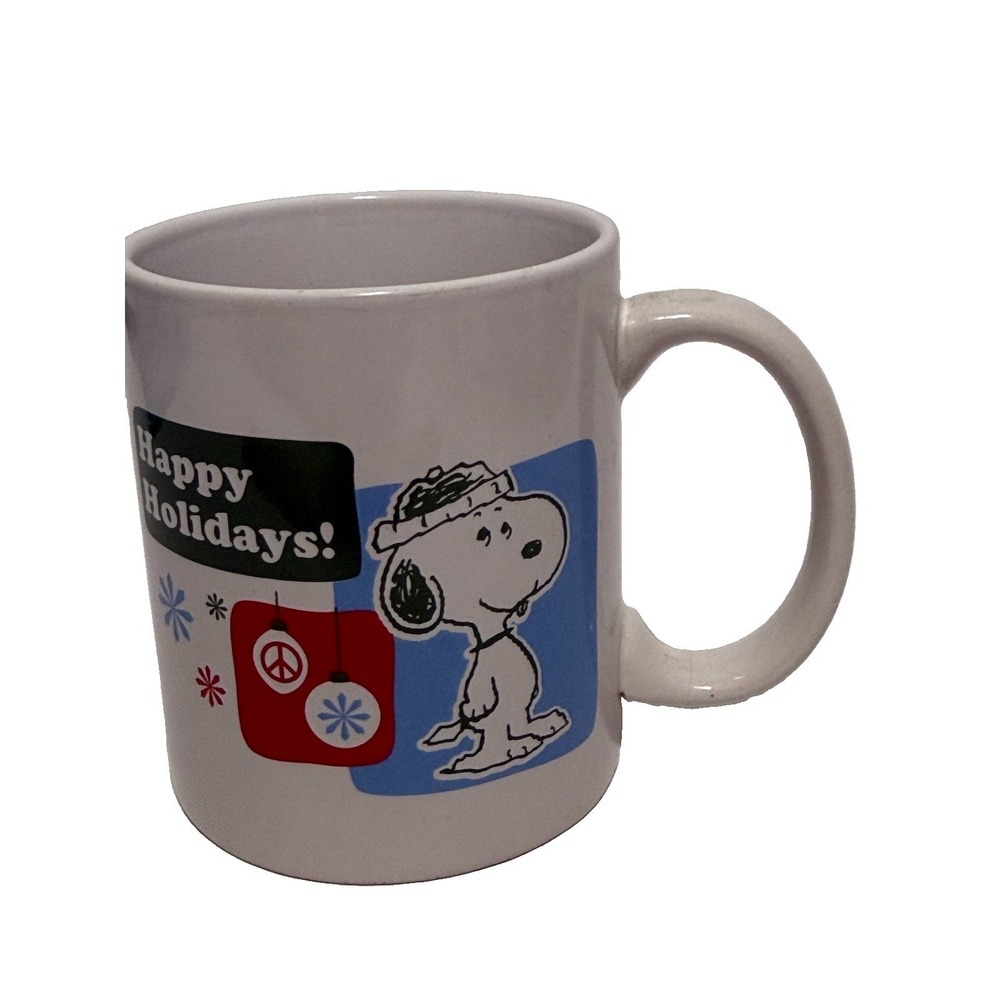 PEANUTS SNOOPY 2012 HAPPY HOLIDAYS Coffee Mug